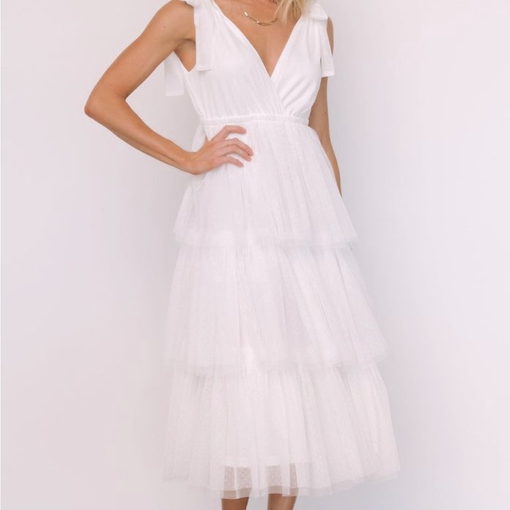 Tiered Tulle Dress